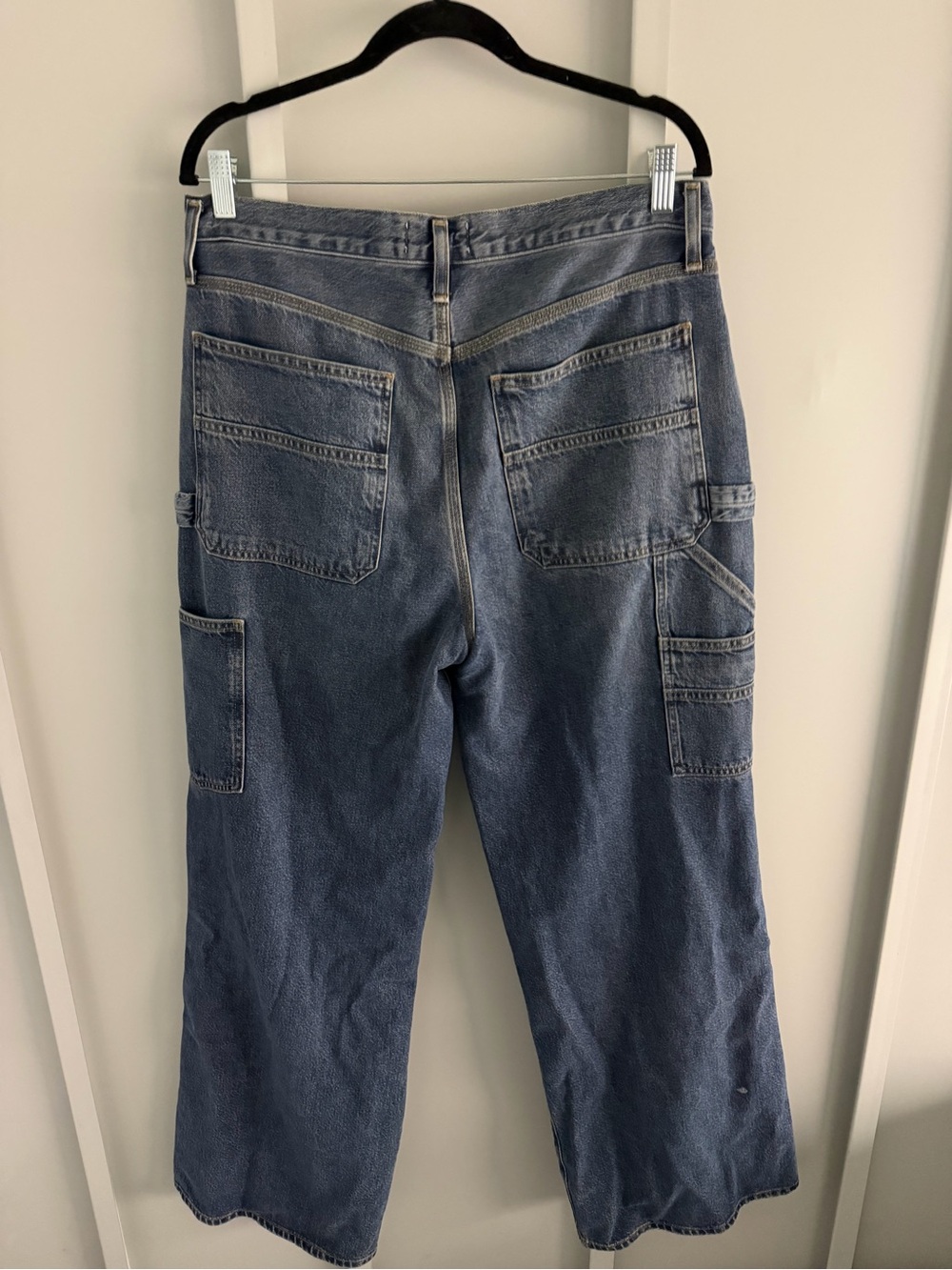 AGOLDE Magda Carpenter Jean Mid-Rise Loose Fit 29 - Picture 2 of 14